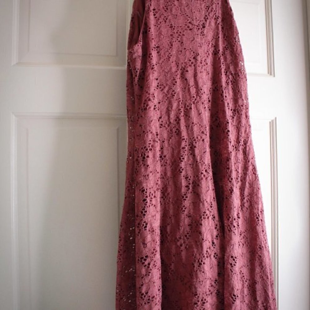 Rue 21 dress Small Sundress burgundy - Picture 6 of 9